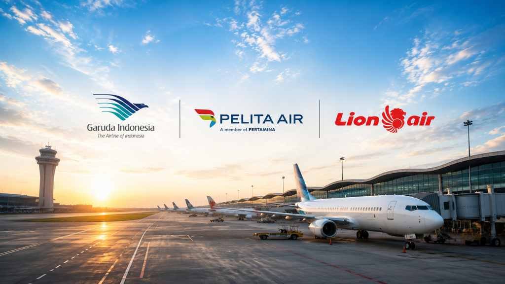 Garuda Indonesia, Pelita Air, dan Lion Air Menjadi Master Brand di Kategori Airlines