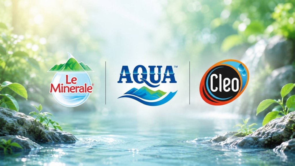 Le Minerale, AQUA, dan Cleo Menjadi Master Brand di Kategori Bottled Drinking Water