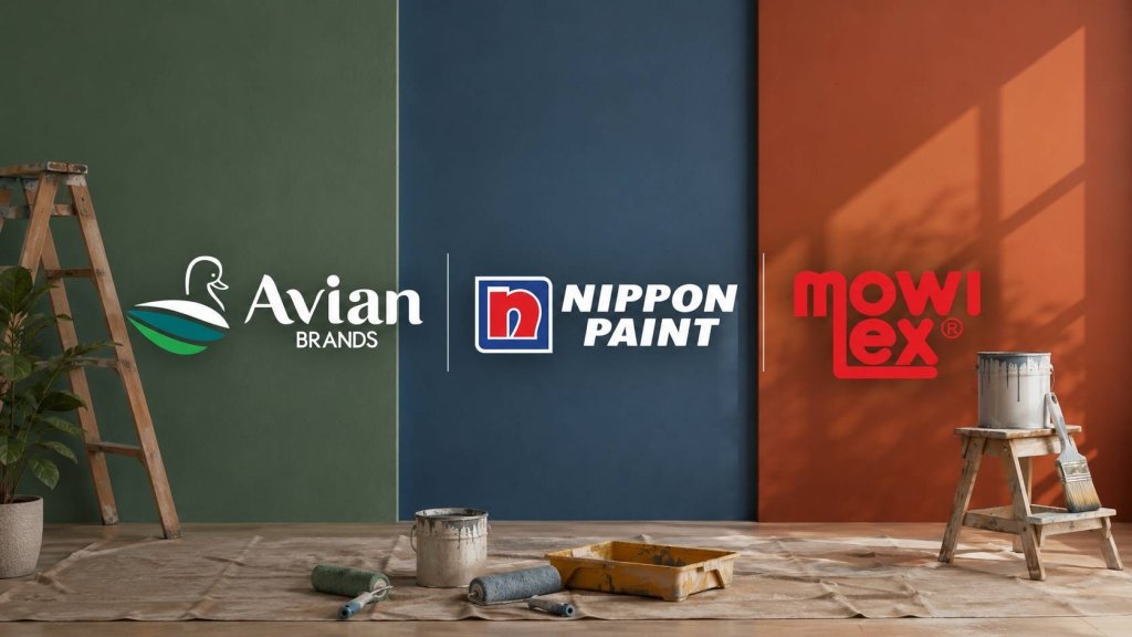 Avian Brands, Nippon Paint, dan Mowilex Menjadi Master Brand di Kategori Wall Paint